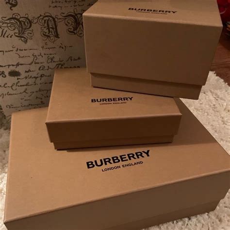 empty burberry box|burberry scarf gift box.